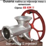 Gusana mašina za mljevenje mesa s remenicom – Profesionalna izrada