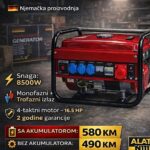 Profesionalni Generator Agregat KD8500
