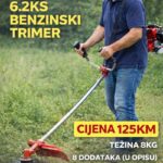 STRAUS AUSTRIA 6.2 KS BENZINSKI TRIMER