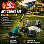 AKU TRIMER SET SA DODACIMA – KOMPLET ZA DVORIŠTE I OKUĆNICU - Image 4