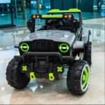 Dječiji Električni Džip 12V Dvosjed – Sivi Model