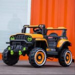 Dječiji Električni Džip 12V Dvosjed – Žuti Model
