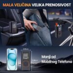 KRAFTBOX Pro – Bežični kompresor za gume sa digitalnim ekranom - Image 5