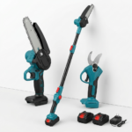 GIGA SET 3u1 – Aku makaze + Aku motorna pila + Teleskopski štap 2 m - Image 2