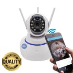 WiFi HD Baby Monitor Kamera sa 3 Antene – 360° Pametna Kamera za Nadzor Djece i Doma - Image 9