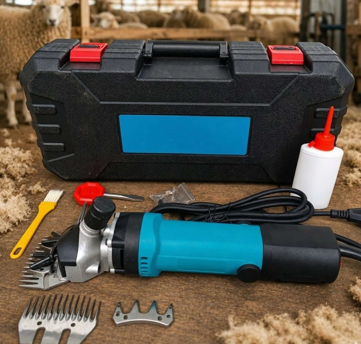 87 MAŠINA ZA ŠIŠANJE OVACA GRATIS NOZ 1200W - Image 1