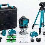 4D Laserski Nivelir sa Zelenim Zrakama + Tripod + Kofer