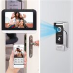 WiFi Video Interfon sa 7" Monitorom – HD Kamera 2MP | Tuya Smart | Otključavanje Vrata - Image 2