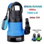 Pumpa za prljavu vodu 950W – Potapajuća muljara 7500 L/h | 79 KM