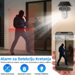 WiFi Solarna Kamera sa Solarnim Panelom – Bežična Vanjska Sigurnosna Kamera sa Noćnim Vidom - Image 5