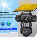 WiFi Solarna Kamera sa Solarnim Panelom – Bežična Vanjska Sigurnosna Kamera sa Noćnim Vidom - Image 8