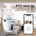 WiFi Kamera Sijalica 360° – Pametna Sigurnosna Kamera sa Noćnim Vidom | YooSee - Image 7