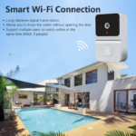 Pametno WiFi Video Zvono sa Kamerom – Bežično Video Zvono sa Noćnim Vidom i Dvosmjernim Audio Pozivom - Image 7