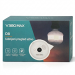 V380 D8 WiFi Kamera sa LED Reflektorom – 3MP Full HD | Pametna Sigurnosna Kamera 2u1