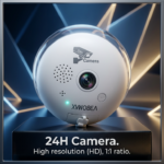 V380 D8 WiFi Kamera sa LED Reflektorom – 3MP Full HD | Pametna Sigurnosna Kamera 2u1 - Image 4