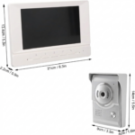 Video Interfon sa 7" Monitorom – Vodootporni Video Interfon sa Noćnim Vidom i Otključavanjem Vrata - Image 7