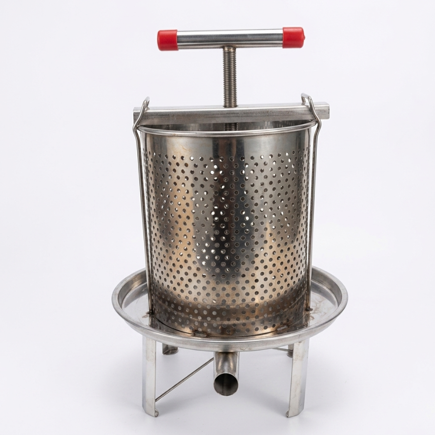 download (5) INOX presa za voće 12L – Ručna cjediljka za voće, grožđe i sokove - Image 1