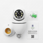 HD WiFi Panorama Kamera 360° – Pametna Bežična Sigurnosna Kamera sa Noćnim Vidom - Image 2