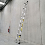 Teleskopske Aluminijske Ljestve merdevine  Profesionalne Sklopive Ljestve 3.1m, 3.5m, 4.3m i 6.2m - Image 8