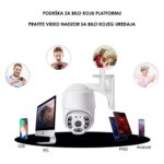 WiFi Rotirajuća PTZ Sigurnosna Kamera – 360° PTZ | Noćni Vid | Auto Tracking | Yoosee - Image 5