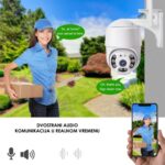 WiFi Rotirajuća PTZ Sigurnosna Kamera – 360° PTZ | Noćni Vid | Auto Tracking | Yoosee - Image 4