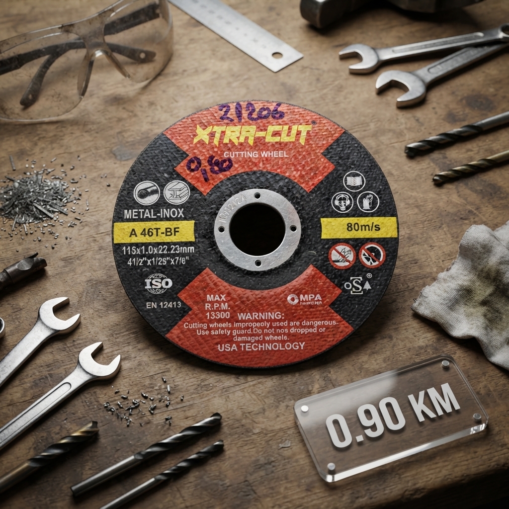 Cutting_wheel_on_workshop_workbench_202608250111 PLOČA EXTRA CUT 115 - Image 1