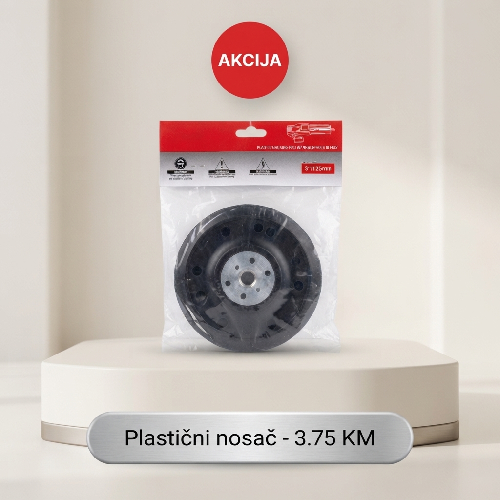Designing_product_studio_podium_…_202608262203 GUMENI DISK ZA BRUSILICU 125 - Image 1